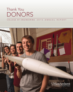 2015 Donor List - College of Engineering