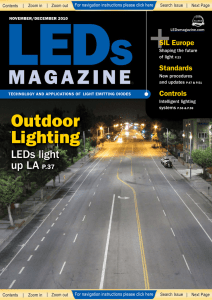 to view the LEDs Magazine issue that features a detailed article on