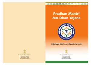 brochure 23 aug 14 rev - Pradhan Mantri Jan