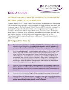media guide - Ohio Domestic Violence Network