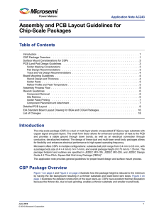 AC243: Assembly and PCB Layout Guidelines for Chip