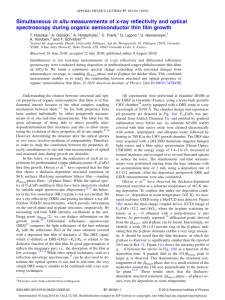 Simultaneous in situ measurements of x