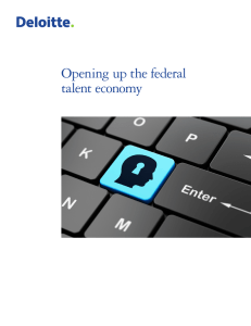 Opening up the federal talent economy