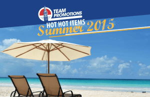 TP summer 2015 - Team Promotions