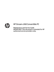 HP Stream x360 Convertible PC