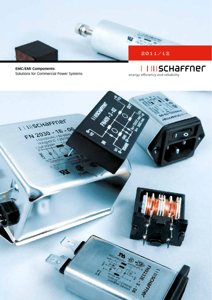 Schaffner IEC FILTER FN282-2//06 New Power Entry Module
