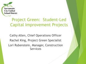 Project Green: Student-Led Capital