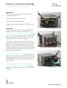 Pretium™ Connector Housings