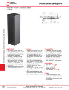 Modular Rack Cabinet System