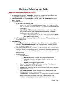 Blackboard Collaborate User Guide
