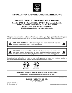 installation and operation maintenance
