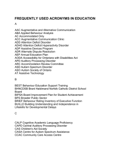 frequently used acronyms in education