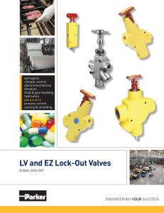 LV and EZ Lock-Out Valves
