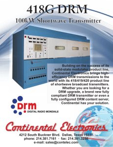 Brochure - Continental Electronics