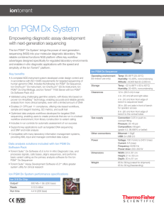 Ion PGM Dx System - Thermo Fisher Scientific