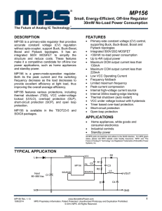 MP156 - Monolithic Power System