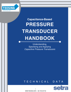 pressure transducer handbook