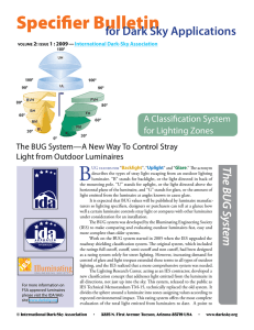 Specifier Bulletin - Architectural Area Lighting