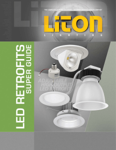 led retrofits - LITON Lighting