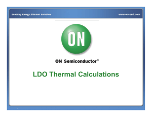 LDO Thermal Calculations