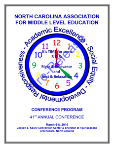 NCMLE | The North Carolina Association for Middle Level Education