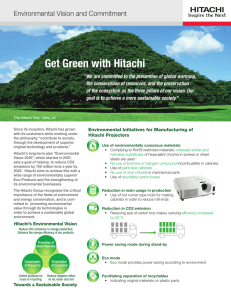 Hitachi Green Information