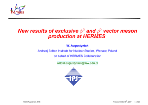 New results of exclusive φ and ρ vector meson production at HERMES