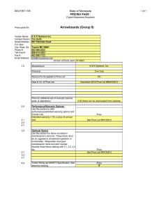 Arrowboards (Group II)