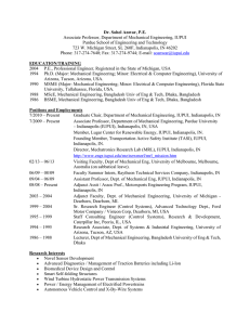 Resume - School of Engineering and Technology