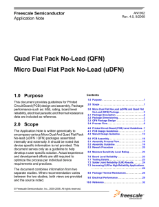 AN1902, Quad Flat Pack No-Lead (QFN)