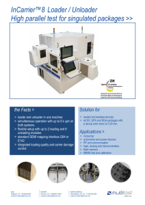 InCarrier Fact Sheet