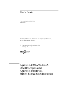 Agilent 54622A Oscilloscope