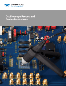 Oscilloscope Probes and Probe Accessories Catalog