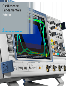 Oscilloscope Fundamentals Primer