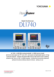 Digital Oscilloscope DL1740