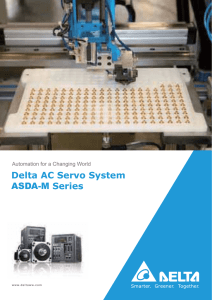 Delta AC Servo System ASDA-M Series