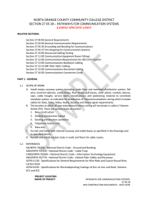 Pathways for Communication Systems