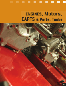 EnginEs, Motors - Dynablast Pressure Washers