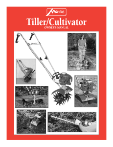 Mantis Tiller Manual 401702