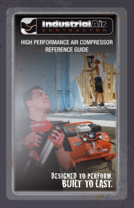 high performance air compressor reference guide