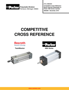 Cross Reference Rexroth Taskmaster