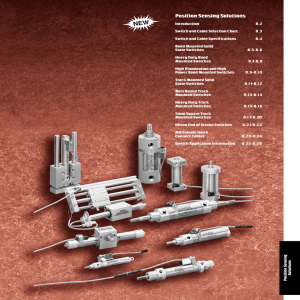 Position Sensing Solutions