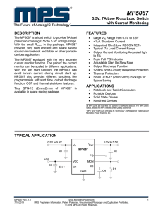 MP5087 - Monolithic Power System