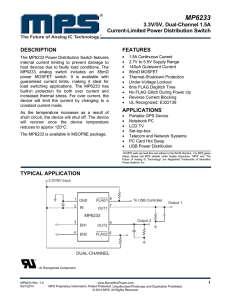MP6233 - Monolithic Power System
