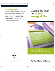 Getting the Most for Your Energy Dollar