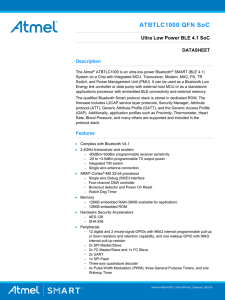 ATBTLC1000A-MU-T Datasheet