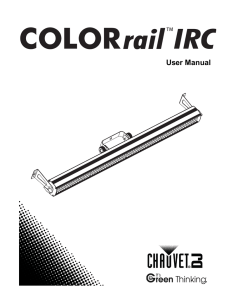 COLORrail IRC User Manual
