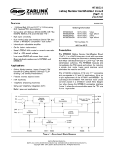 MT88E39 - Microsemi