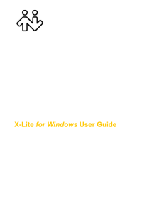 X-Lite for Windows User Guide