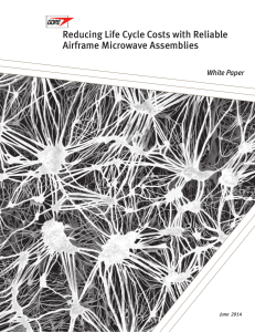Reducing Life Cycle Costs with Reliable Airframe Microwave